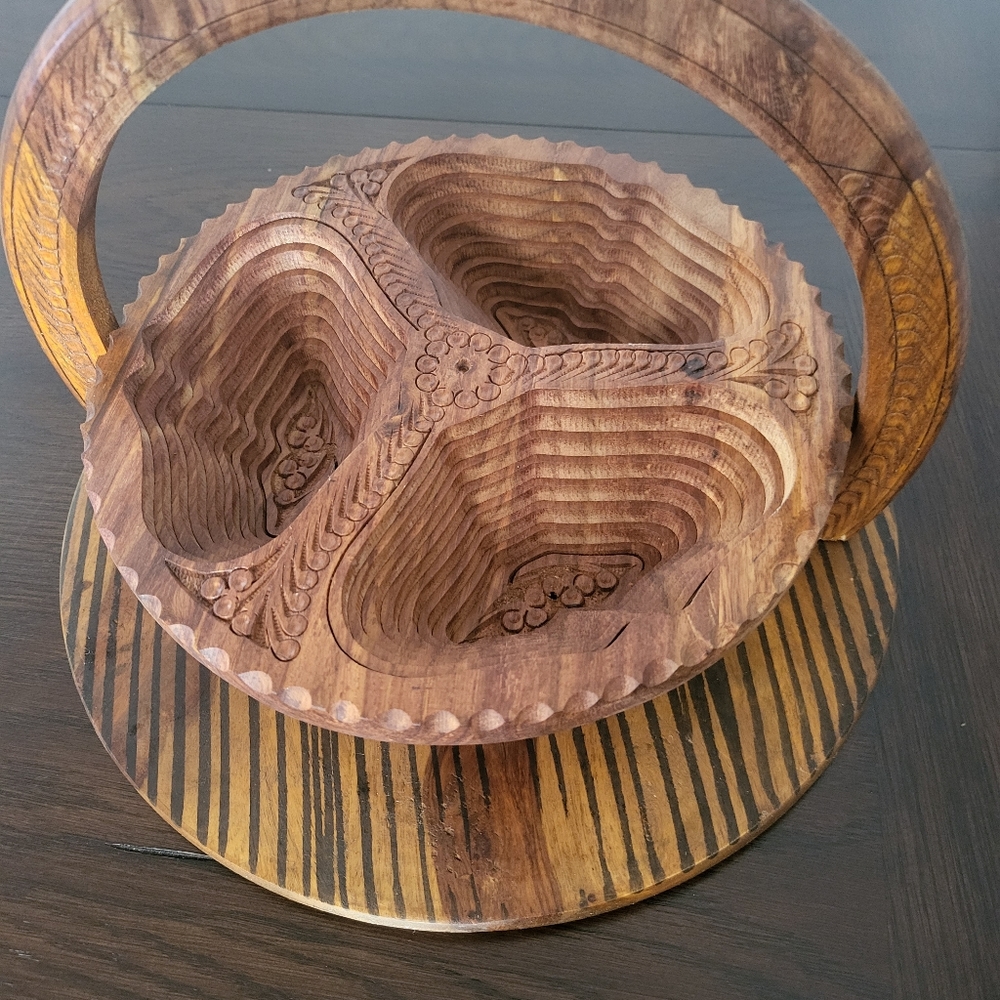 Wooden bowl